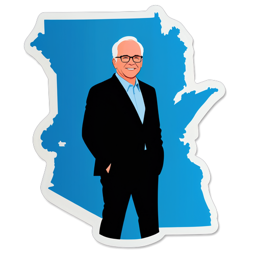 Tim Walz Újratöltve: A Minnesota Sziluettje Mögött Rejlő Titkos Üzenet!