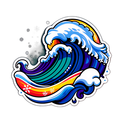 Kraken vs Jets Sticker