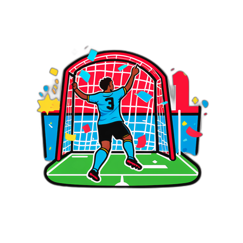 Stiker Gol Kemenangan