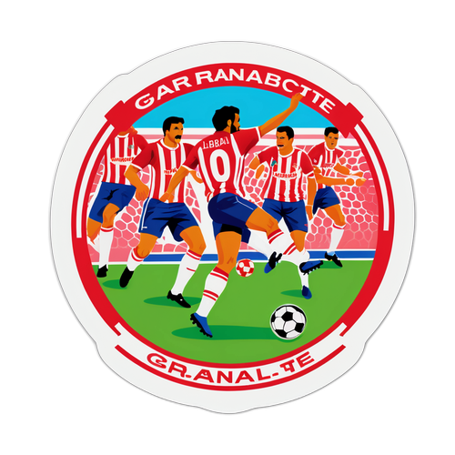 Sticker ya Sherehe ya Granada vs Albacete