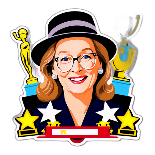 Meryl Streep v ikonickém klobouku