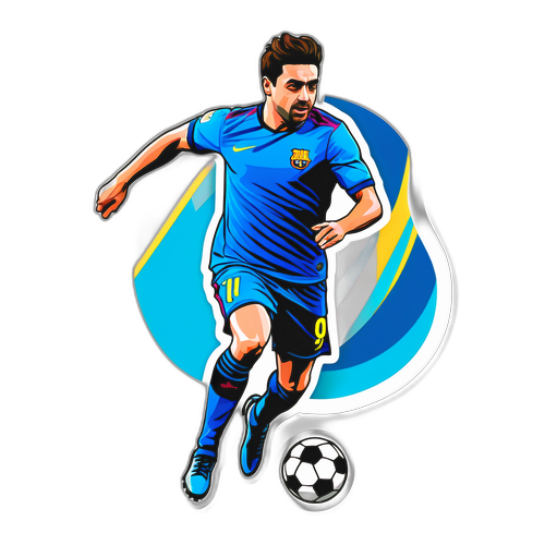 Silhouette Xavi Alonso w akcji