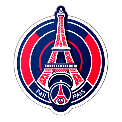 Paris Saint-Germain - Emblemia ja Eiffel-torni