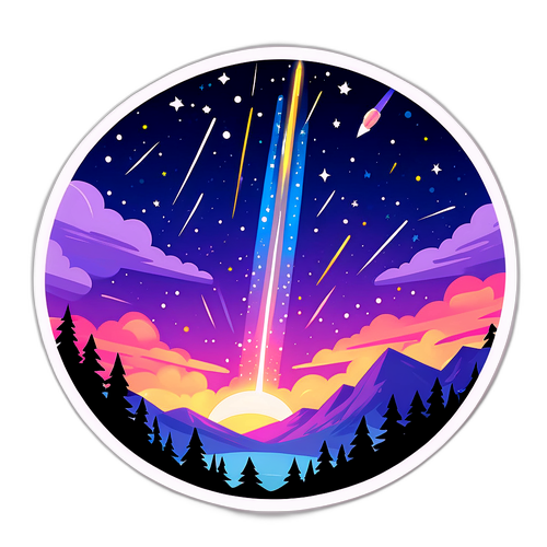 Trời đêm rực rỡ với mưa sao Geminid