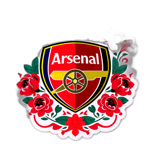Elegant Arsenal FC Klistermärke