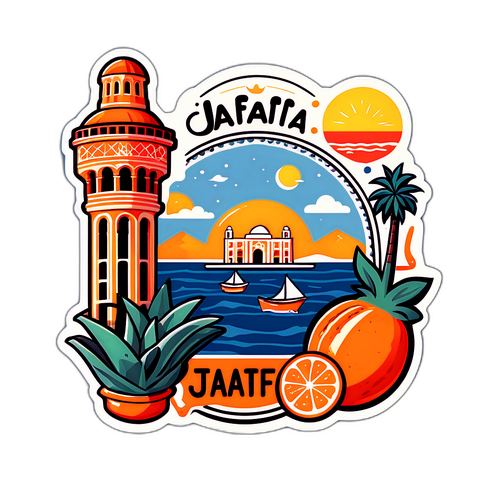 סטיקר נוסטלגי לג'פה