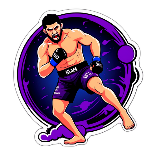 Islam Makhachev i Aktion