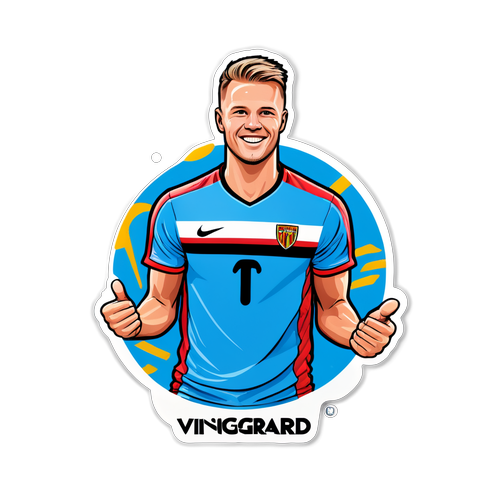 Ontdek de Overwinningskracht van Jonas Vingegaard: Waarom Deze Sticker Je Hart Zal Stelen!