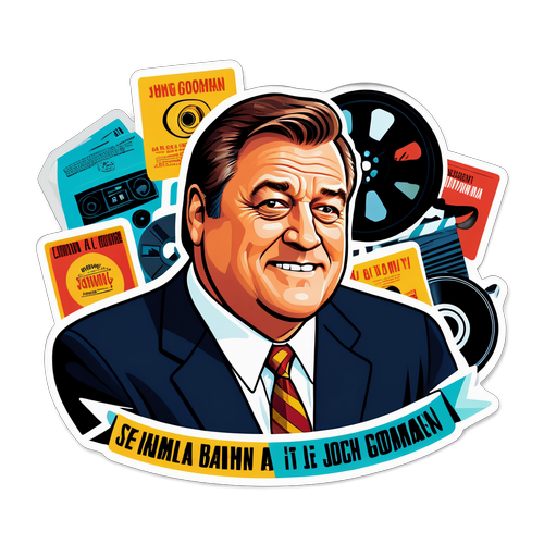 Rappresentazione divertente di John Goodman