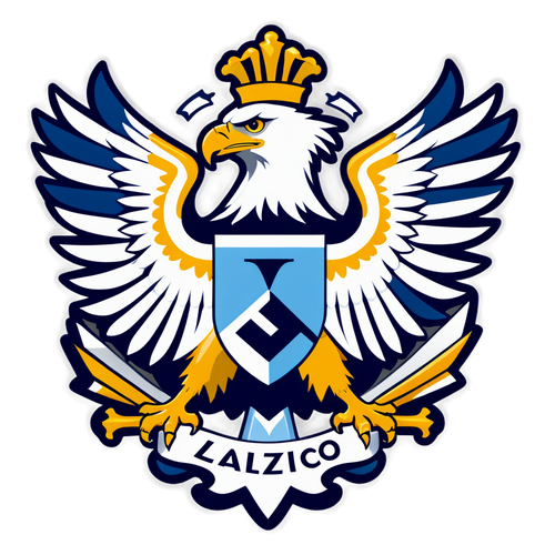 Representasi Elegan dari Lambang Elang Lazio