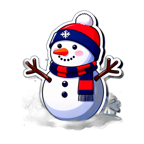 2026 Kış Olimpiyatları Keyfi Yapan Animasyonlu Kardan Adam