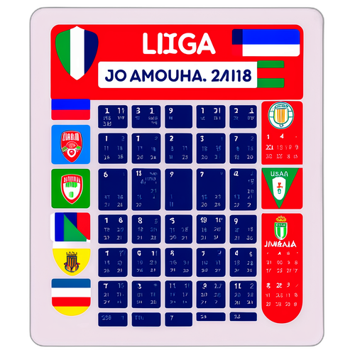 Stiker Jadwal Liga Italia