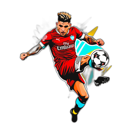 Torreira'nın Dinamik Futbolcu Tasarımı