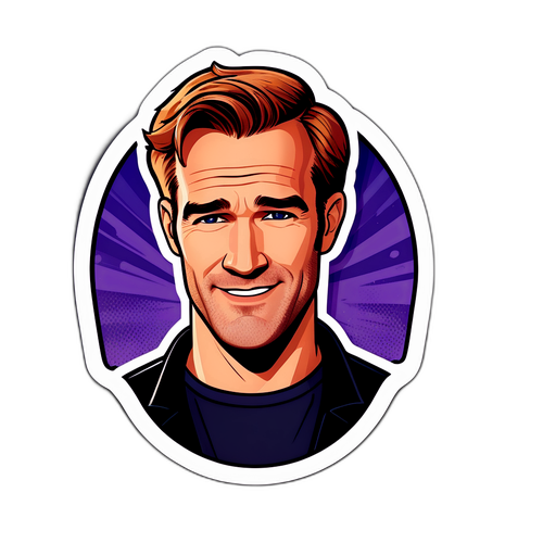 James Van Der Beek jako vtipná a sebevědomá postava