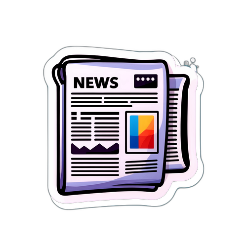 Uutis symboli ja digitaalinen aikakausi