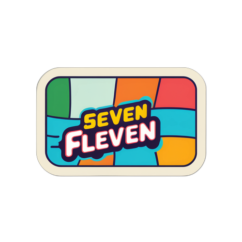 セブンイレブンのアニメ風イラスト