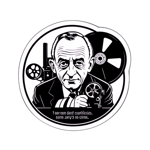 Sticker in onore di Frederick Wiseman