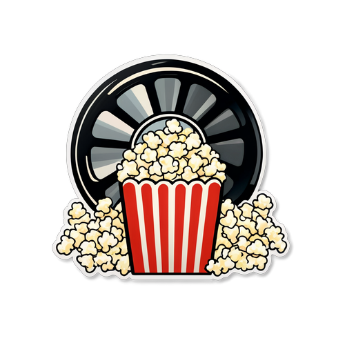 Sticker ya Kandasasa ya Netflix