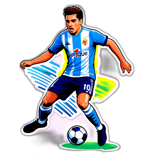 Stiker Manuel Ugarte di Lapangan Sepak Bola