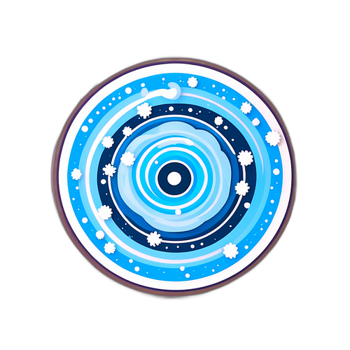 Furtuna Polară ca un Ciclon de Zăpadă