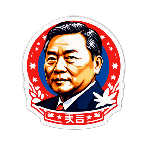 スタイリッシュなデザインの尹大統領