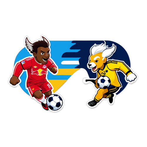 NY Red Bulls vs Nashville Match Sticker