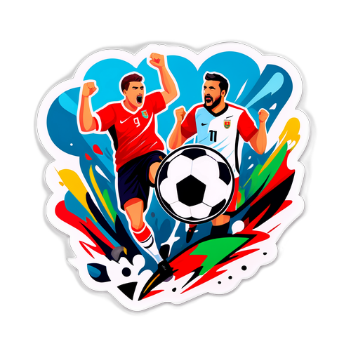 Voetbalwedstrijd Emotie