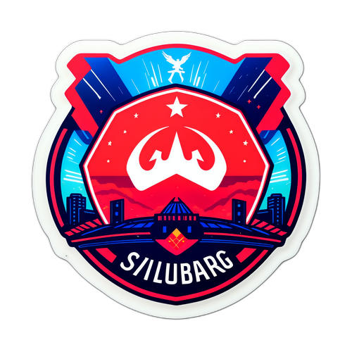 Pemuka Futuristik dengan Logo RB Salzburg