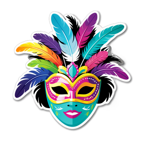 Mask Singer 2025 Sticker