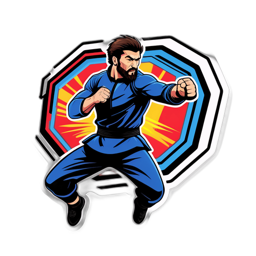Dinamik Aksiyon Stickerı: Magomed Ankalaev