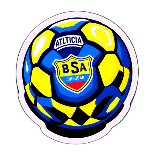 Adesivo Vibrante do Jogo Boca Juniors vs. Atlético Tucumán