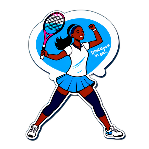 Inspiradong Tennisfighting Alexandra Eala
