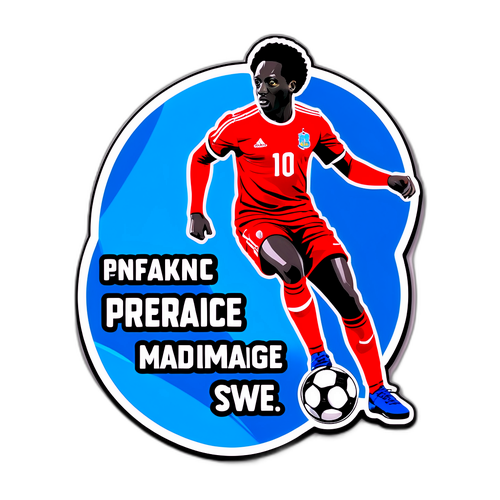 Motivationsklistermärke med Madueke