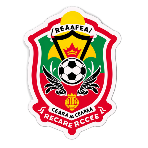 Stiker Sport Recife dan Ceara