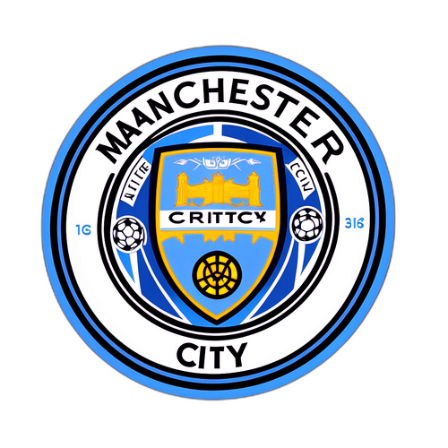 Stylisiertes Manchester City Logo