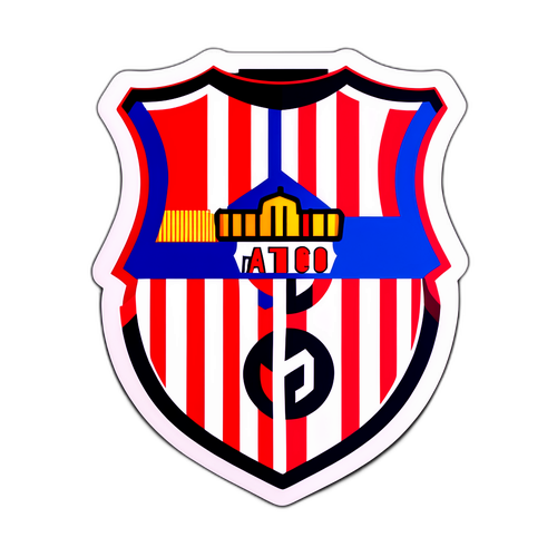 Návrh samolepky Atlético Madrid – Barcelona