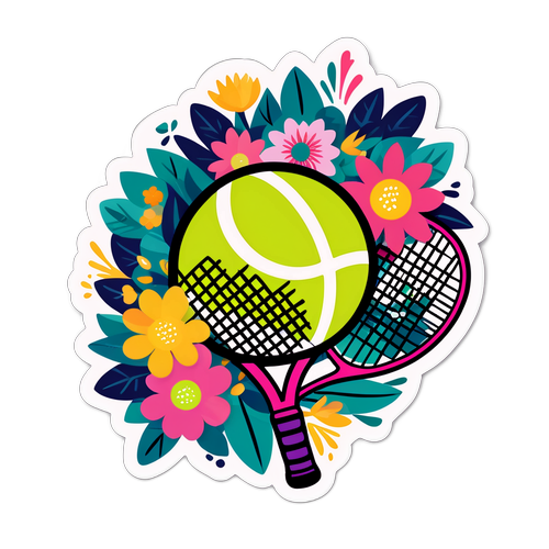 Stiker Wimbledon Modern