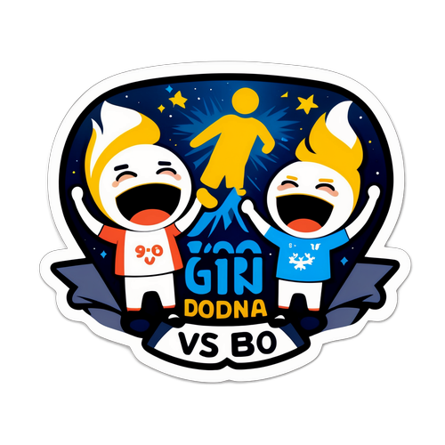 보돔/글림트 vs 토트넘 스티커