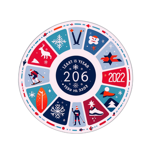 מדבקה מינימליסטית 2026