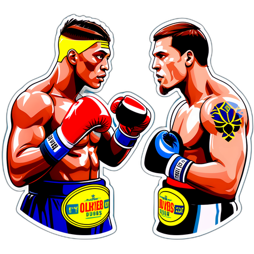 Sticker ya Wabashaji: Oleksandr Usyk na Daniel Dubois