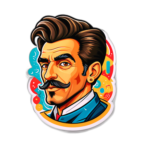 Diseño de sticker de Alejo Sarco