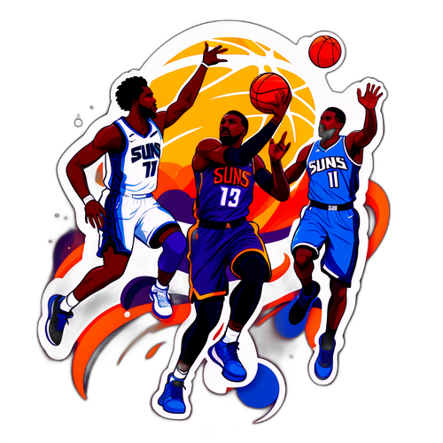 Incontro di Basket tra Suns e Magic