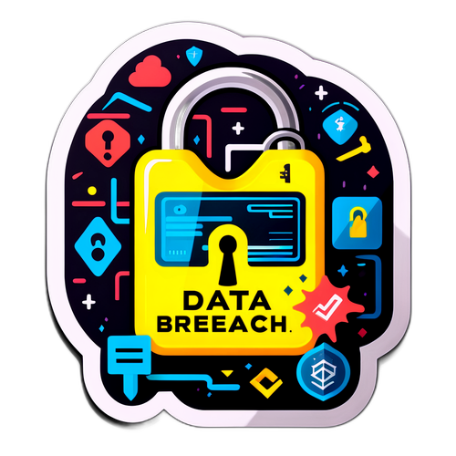 Pagdidisenyo ng Tech-Inspired Sticker Tungkol sa 'Ano ang Data Breach?'