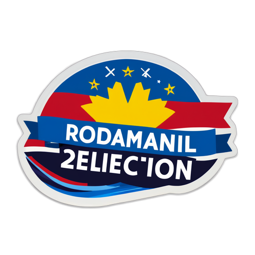 Római elnökválasztási kampány sticker