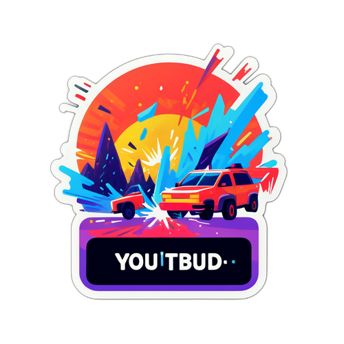 YouTube崩潰動畫貼紙