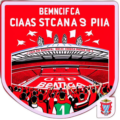 Sticker ya Mechi ya Benfica vs Casa Pia
