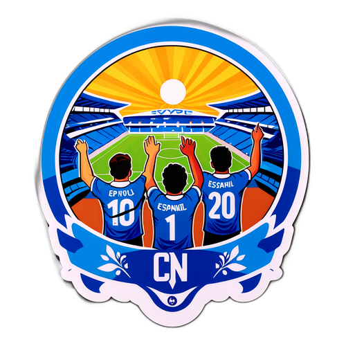 Espanyol Tarihi Maç Atmosferi Sticker'ı