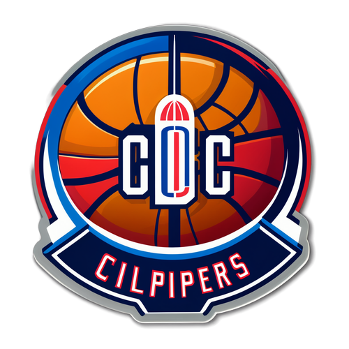 Huwag Palampasin: Makulay na Stiker ng Laban ng Clippers at Magic sa Basketball Court!