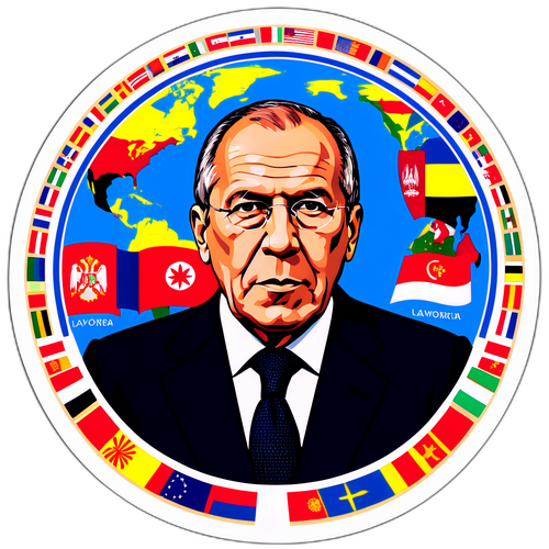 Lavrov portréja nemzetközi kapcsolatokkal és diplomáciával