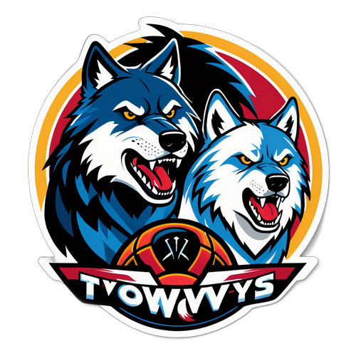 Dramatikong Sticker para sa Timberwolves vs Heat